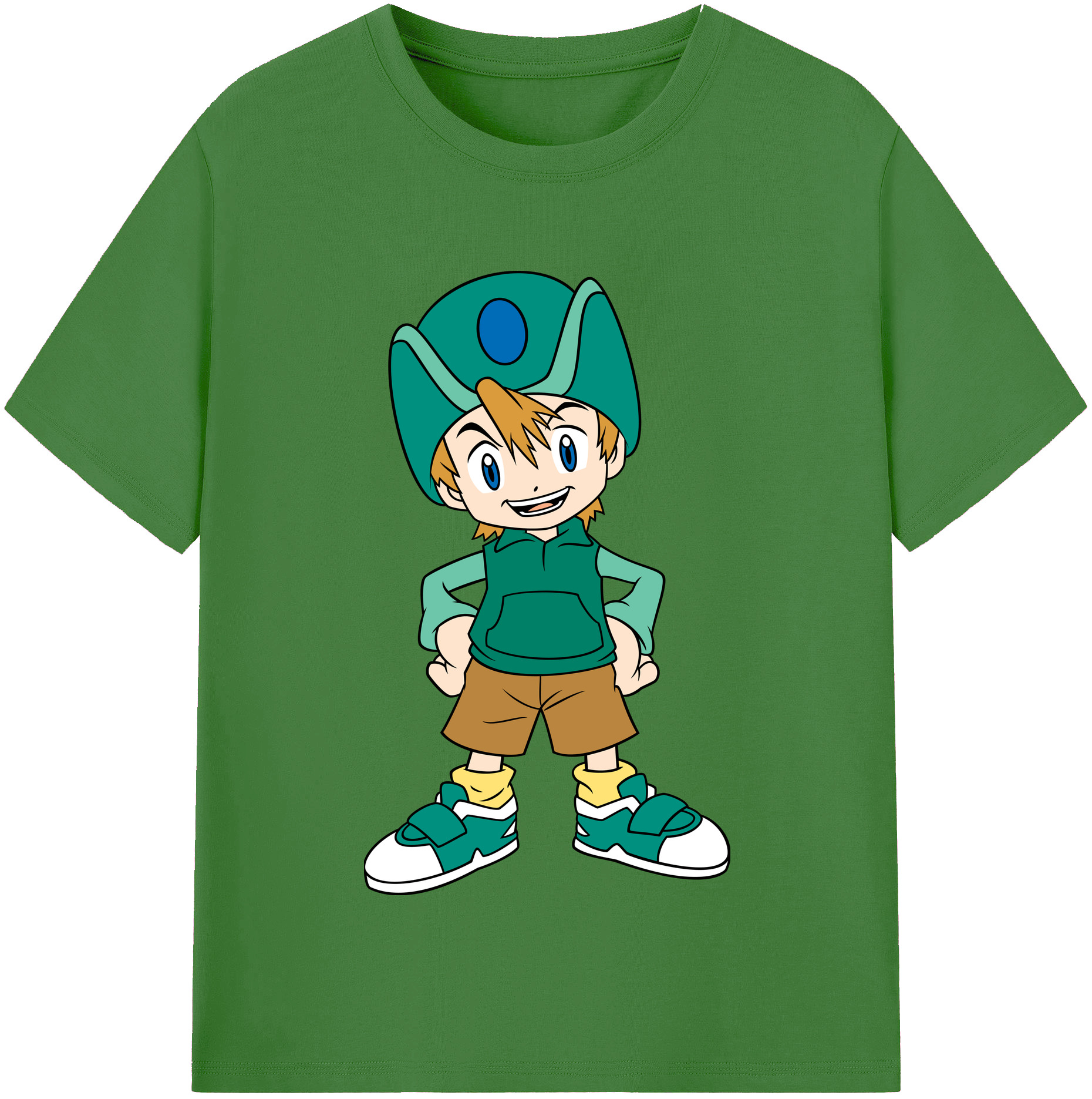 （画像用） Digimon デジタルモンスター/デジモン レディースカジュアルプリントTシャツ（綿100％）